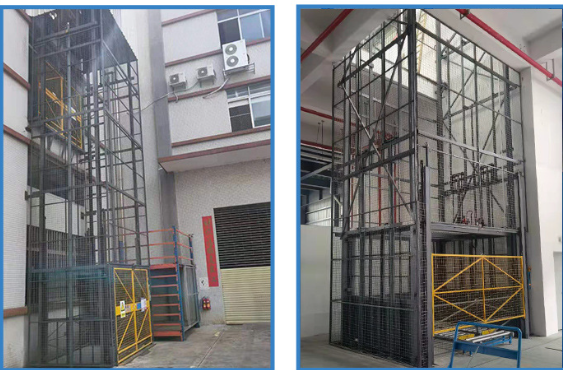 马尾导轨式升降平台规格与安装要求