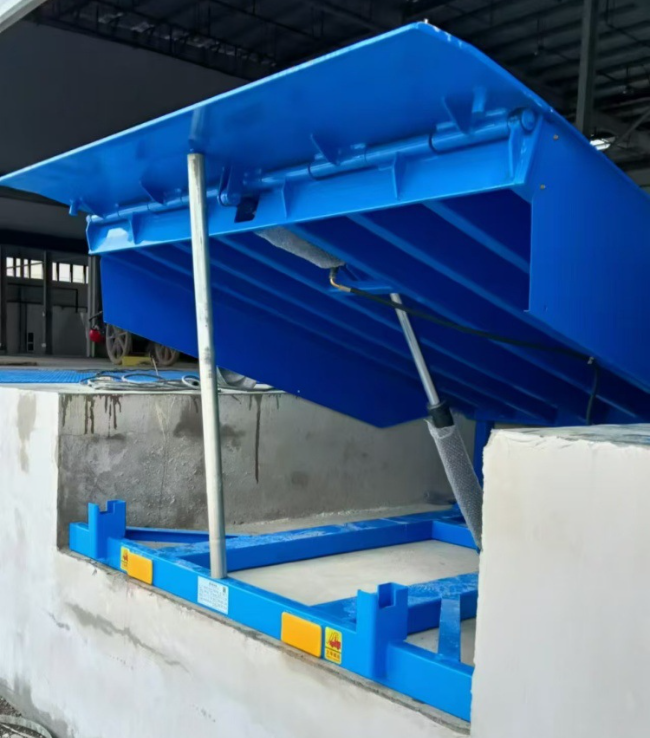 马尾固定式登车桥