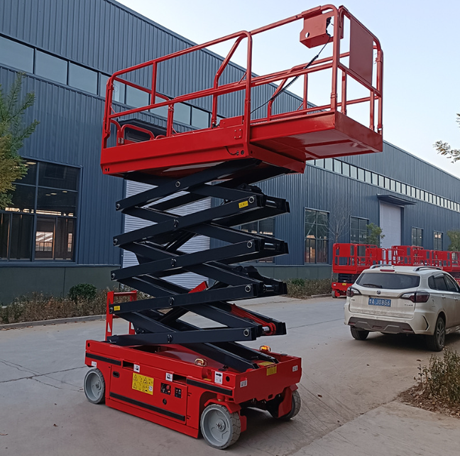 马尾自行走升降机