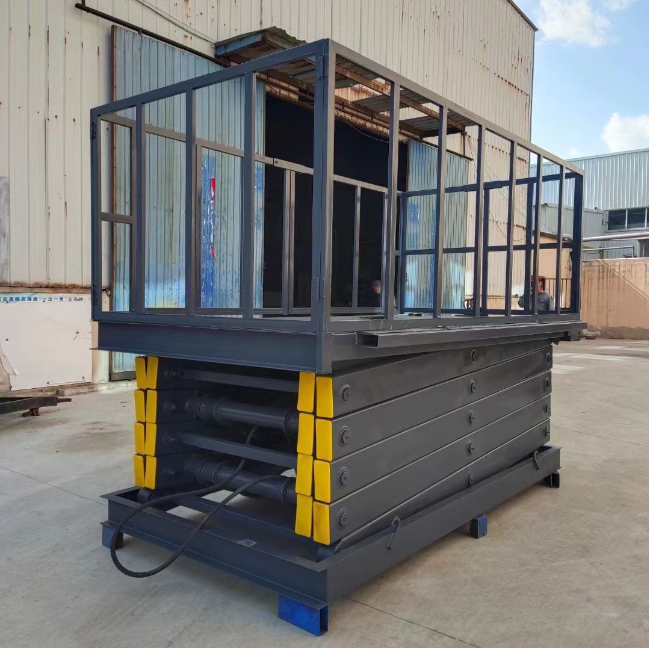 马尾固定式升降平台